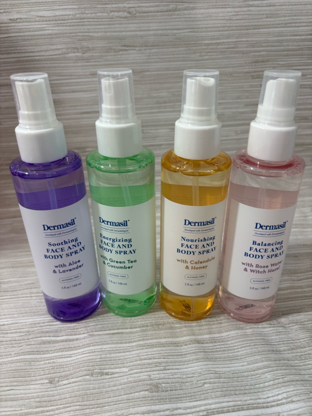 🆕 DERMASIL ✨ face and body spray set 5 fl oz NWT